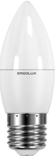 

Светодиодная лампочка Ergolux LED C35 E27 9 Вт 3000 К 13170