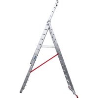 Лестница-стремянка Новая высота NV 523 трёхсекционная индустриальная 3x13 ступеней