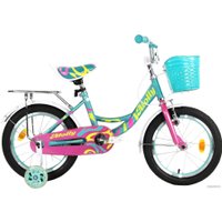 Детский велосипед Krakken Molly 16 2023 (бирюзовый, разобранный, в коробке)