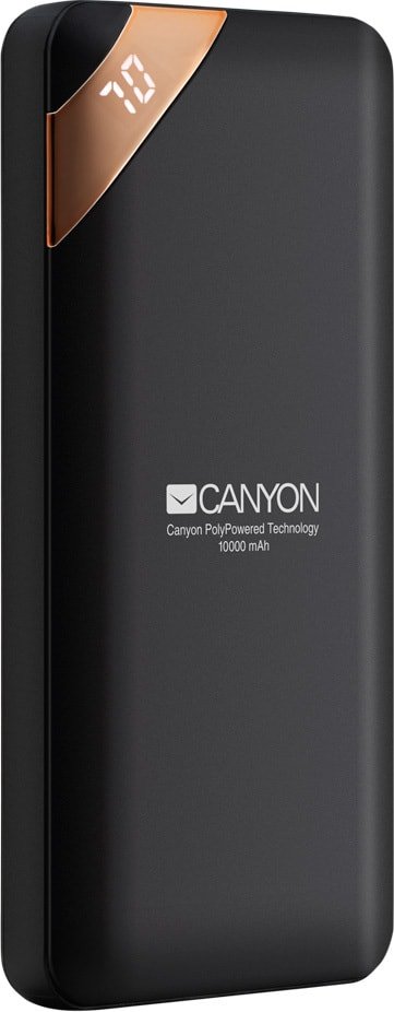 

Внешний аккумулятор Canyon PB-102 10000mAh (черный)