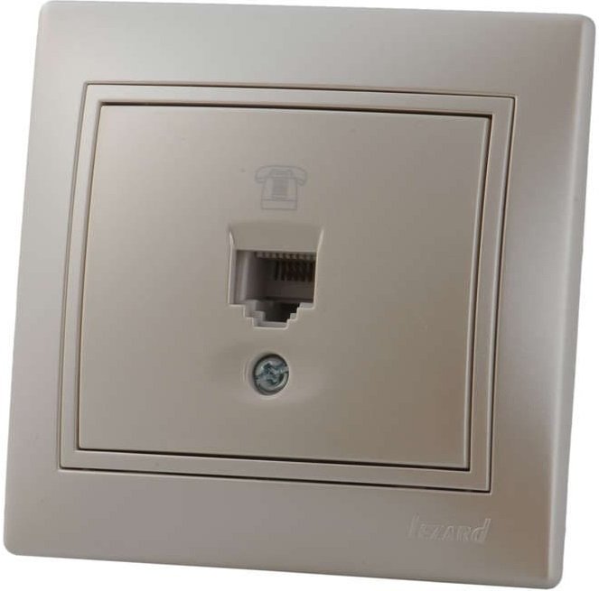 

Розетка телефонная Lezard Mira 701-3030-137