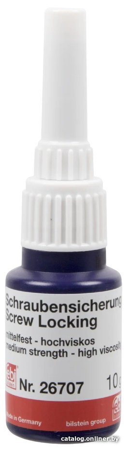 Febi bilstein Фиксатор резьбовых соединений 10г 26707 (синий)