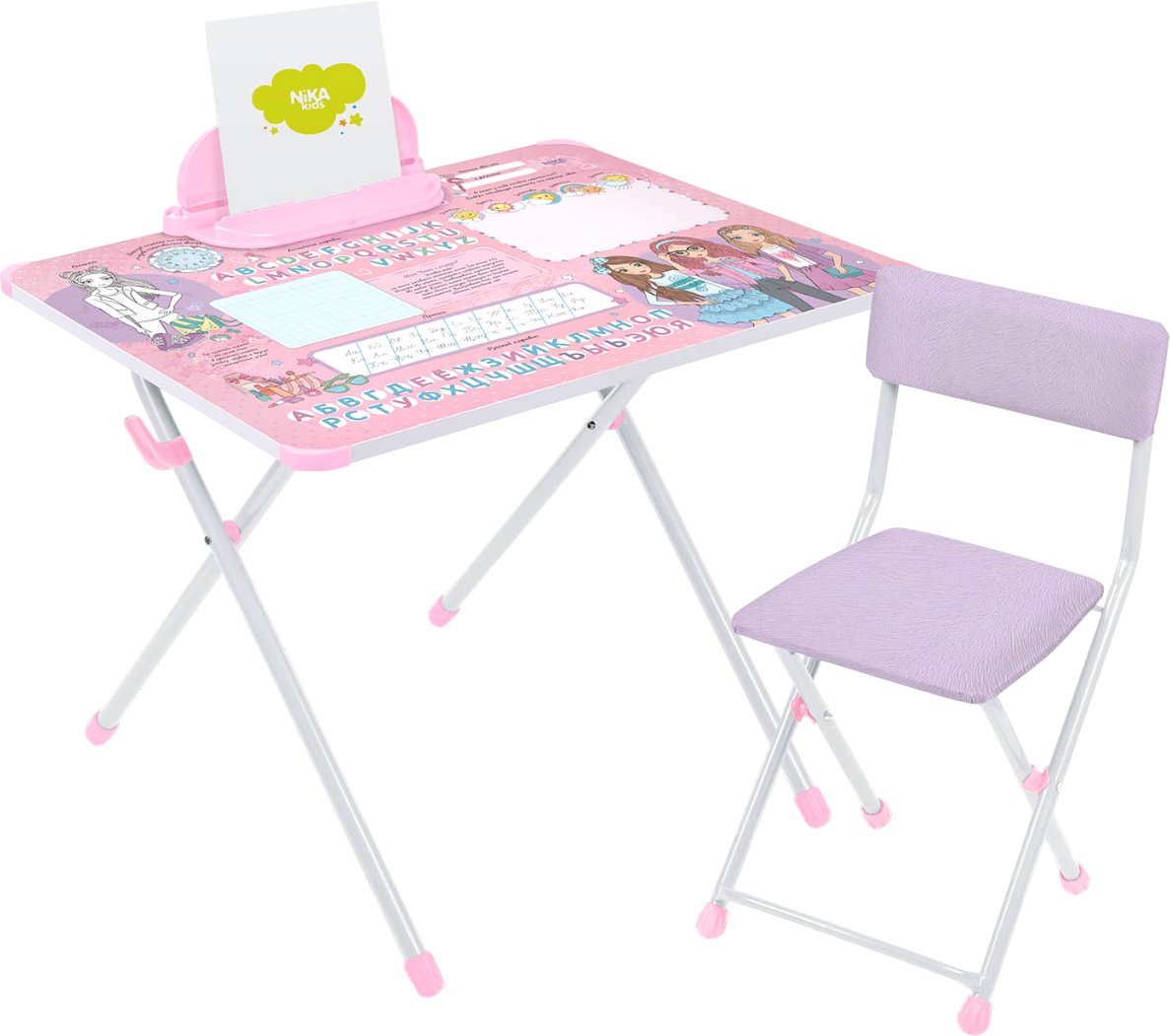 

Детский стол Nika Маленькая модница NK-75/М