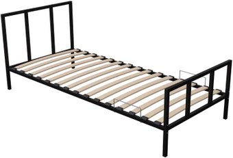 Кровать Askona Остин 140x200 (черный)