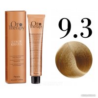 Крем-краска Fanola ORO Therapy Color Keratin 9.3 блондин золотистый 100 мл