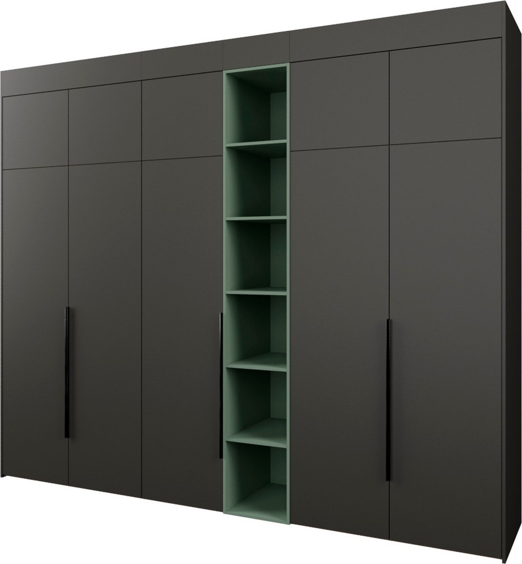 

Шкаф распашной Рэйгрупп Рэй S262-В14-1-WKZ В14-1 (дуб веллингтон/кобальт/зеленый самшит)