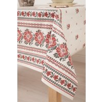 Скатерть Stolima Виниллайт 1004 Вышивка (110x140)