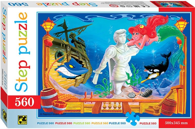 

Пазл Step Puzzle Русалочка 78100 (560 эл)