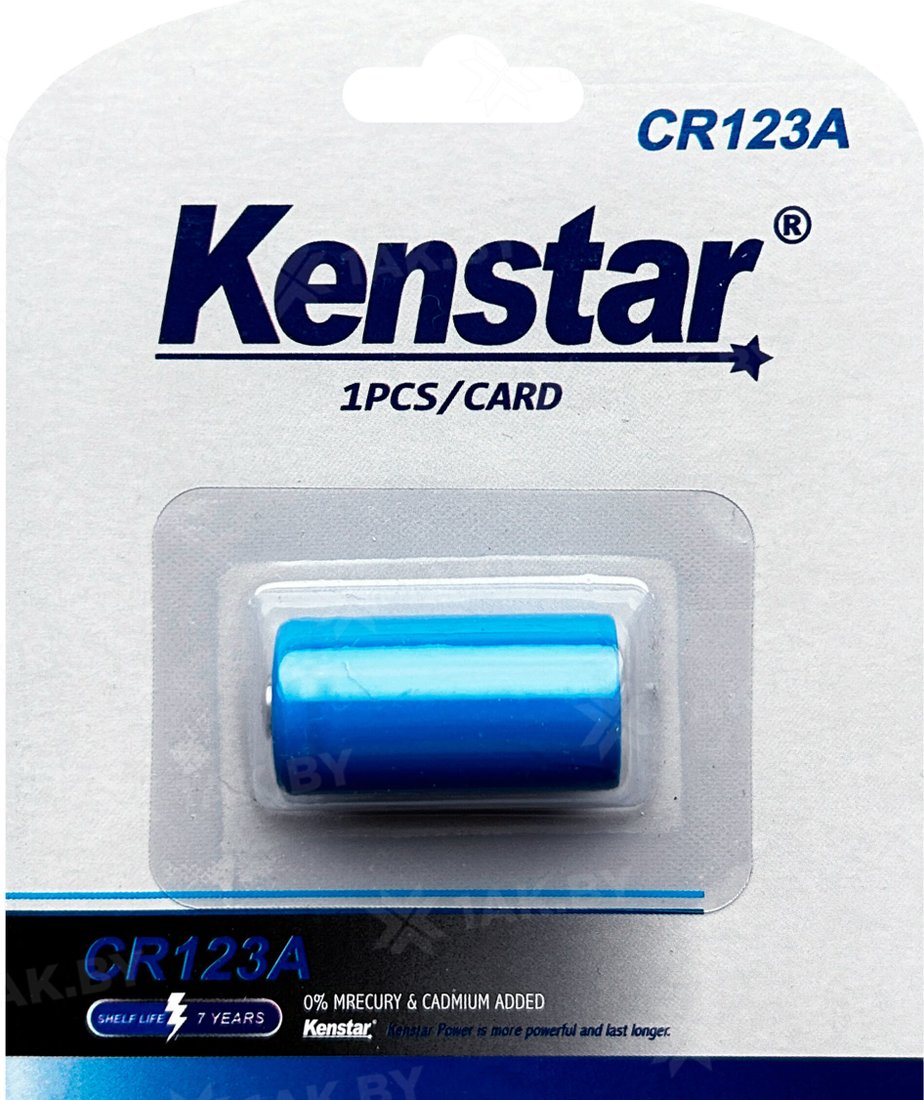 

Батарейка Kenstar CR123A BL-1