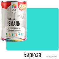 Эмаль LIDA ПФ-115 1 л (бирюзовый)