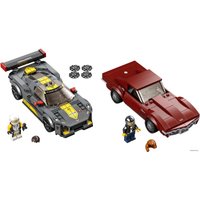 Конструктор LEGO Speed Champions 76903 Chevrolet Corvette C8.R and 1968 Chevrolet