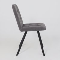 Стул Мамадома Rommy (b28 Antracite Lux/черный)