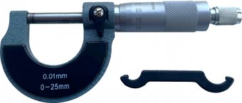 Микрометр Shanghai Instrument МК-25 (0-25мм)