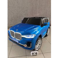 Электромобиль Baby Driver BMW X7+ Качалка 2288 (синий глянец)