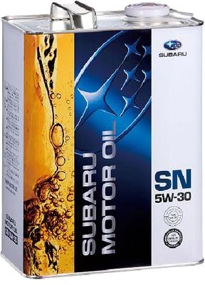 

Моторное масло Subaru SN 5W-30 (K0215-Y0273) 4л