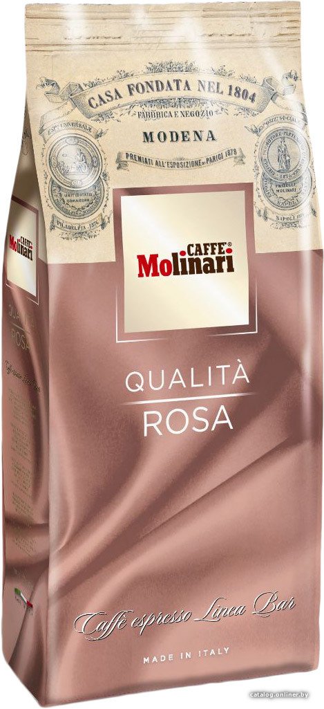 Кофе Molinari Rosa в зернах 1000 г