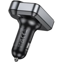 FM-модулятор Hoco E86 Alegria (черный)