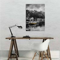 Картина на стекле Stamprint Озеро в горах NT021 (100x70)