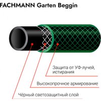 Шланг Fachmann Garten Beginn 05.016 (3/4'', 15м, зеленый)