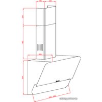 Кухонная вытяжка Monsher Town 60 W