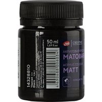 Акриловая краска Невская палитра Декола 14328810 (50 мл, 810 черная)