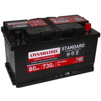 Автомобильный аккумулятор Dynamatrix Standard R+ 730A (80 А·ч)