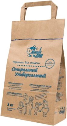 

Стиральный порошок Милин дом Универсальный в крафт-пакете (3 кг)