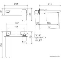 Смеситель La Torre Laghi 44200