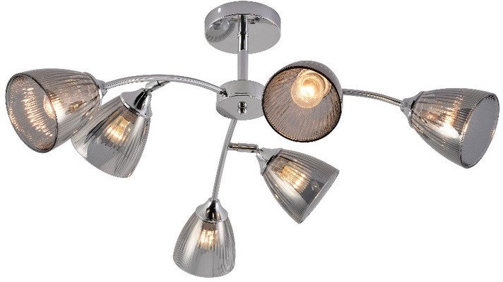 

Люстра средней высоты Mirastyle MH-1489/6 CR