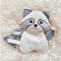 Игрушка-грелка Мякиши Разогрелка Енот с вишневыми косточками