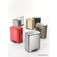 Система сортировки мусора Brabantia Bo Pedal Bin 2 x 30 л (белый)