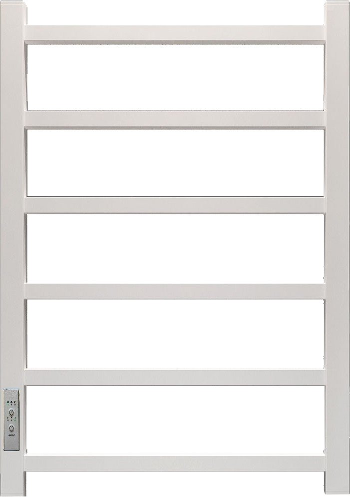 

Полотенцесушитель Granula Квадро 50x80 (терморегулятор с таймером слева, белый глянец)