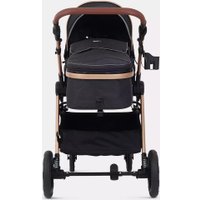 Универсальная коляска Rant Basic Roller Gold RA161 (2 в 1, black)