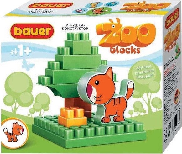 

Конструктор Bauer ZOO Blocks 545 Кот