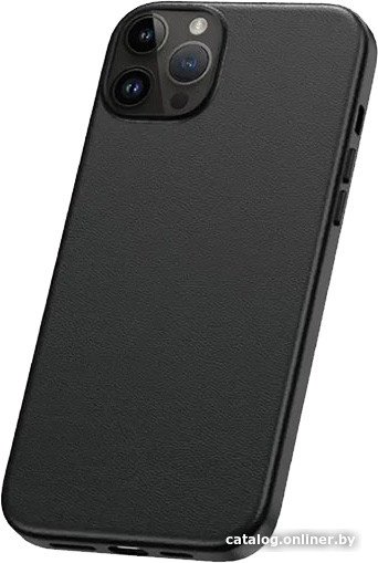 Чехол для телефона Baseus Fauxther для iPhone 15 Pro Max (черный)