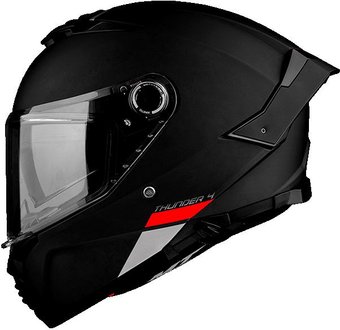 Мотошлем MT Helmets Thunder 4 SV Solid A1 Matt (L, черный)