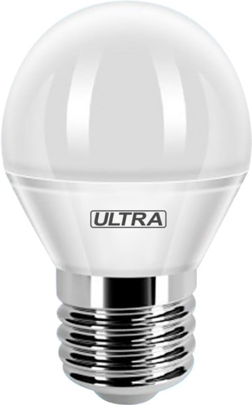 

Светодиодная лампочка Ultra LED G45 E27 5 Вт 3000K