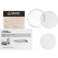 Кухонная вытяжка GrandGermes Slim 50 (белый)