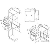 Электрический духовой шкаф Korting OKB 9133 CEN