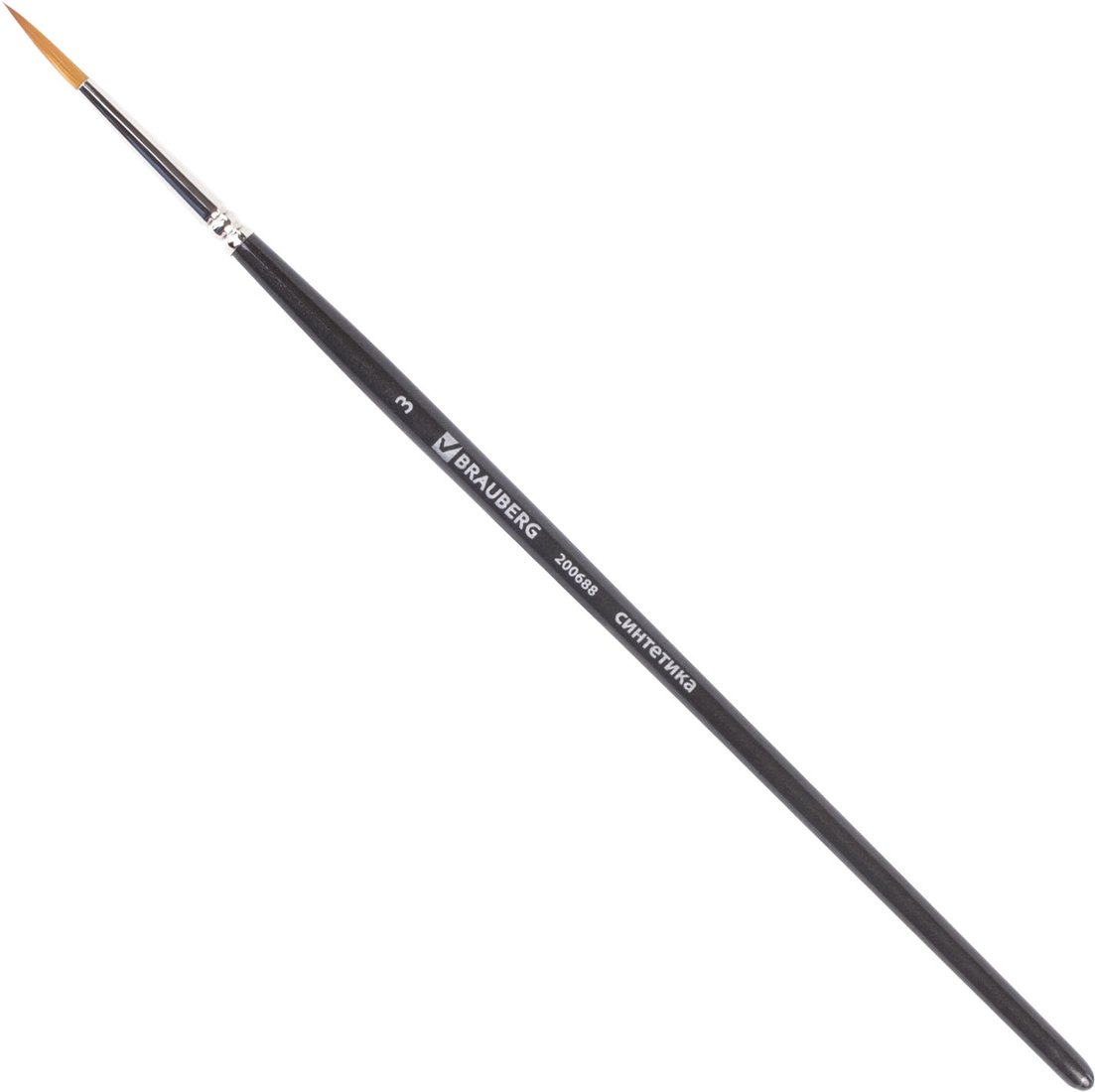 

Кисть для рисования BRAUBERG Art Classic 3 200688 (круглая)