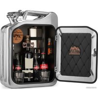 Подарочный набор Экспедиция Канистра - бар 20 л (хром)