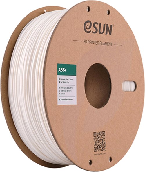 

Пластик eSUN ABS ABS-P175WW1 (1.75мм, 1кг, теплый белый)