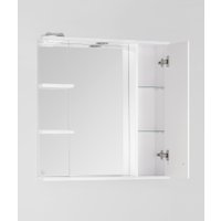 Symbolite Шкаф с зеркалом для ванной Ирис 750/С