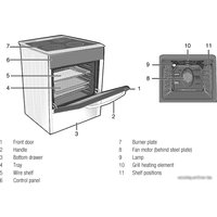 Кухонная плита BEKO CSM 69300 GX