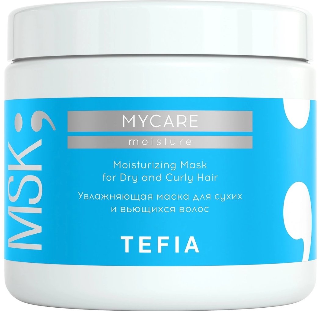 

Маска Tefia MyCare Moisture сухие вьющиеся увлажняющая 500 мл