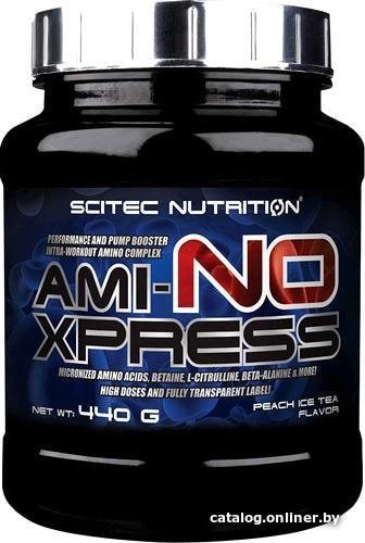 Комплекс Scitec Nutrition Ami-NO Xpress (персиковый холодный чай, 440г)