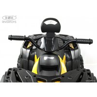 Электроквадроцикл RiverToys T001TT 4WD (желтый)