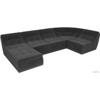 П-образный диван Лига диванов Холидей 101850 (серый)