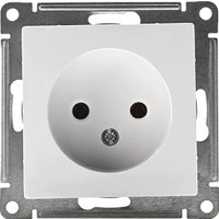 Розетка Systeme Electric AtlasDesign ATN000141 + ATN000101 (белый/белый)