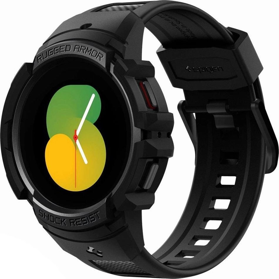 

Ремешок Spigen Rugged Armor Pro для Galaxy Watch5/4 (44 мм) (черный матовый)